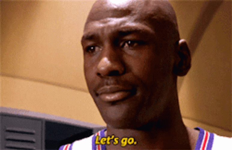 Michael Jordan Let's Go GIF