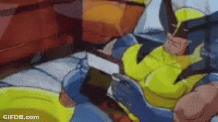 Michael Jordan Lonely Wolverine Meme GIF