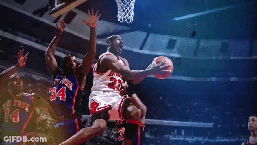 Michael Jordan NBA Chicago Bulls GIF