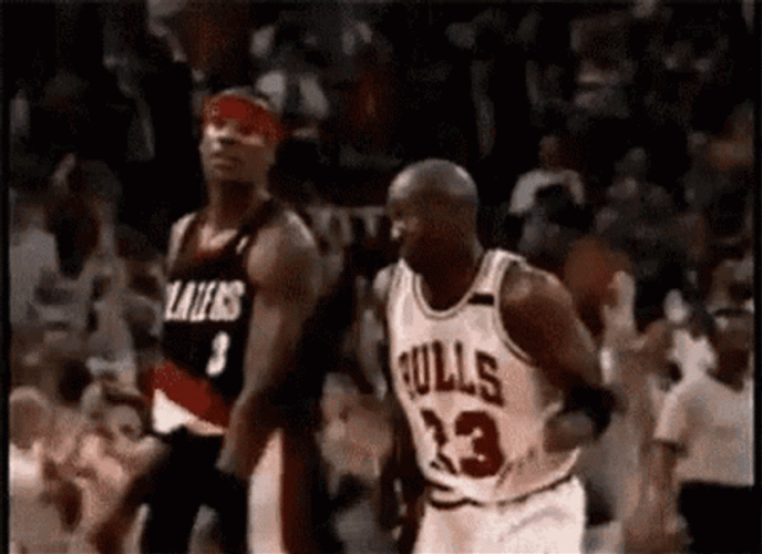 Michael Jordan Shrug GIF