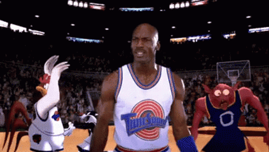 Michael Jordan Victory Space Jam GIF