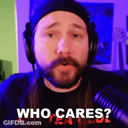 Michael Kupris Who Cares GIF