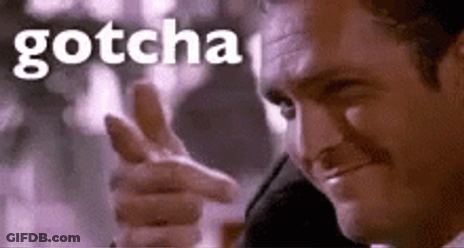 Michael Madsen Finger Gun Gotcha GIF