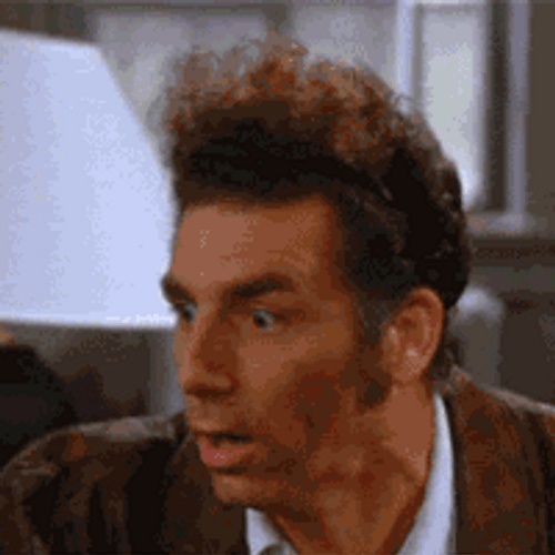 Michael Richards Shocked Meme Stunned GIF