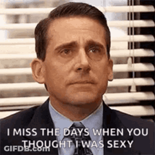 Michael Scott Crying I Miss The Days GIF