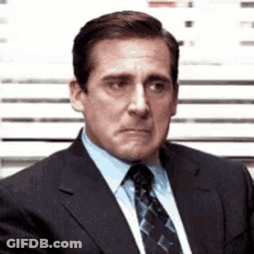 Michael Scott Crying Reaction GIF