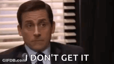 Michael Scott From The Office Saying I Don't Get It GIF