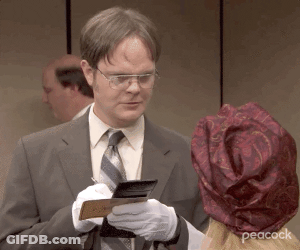Michael Scott Guilty Blaming GIF