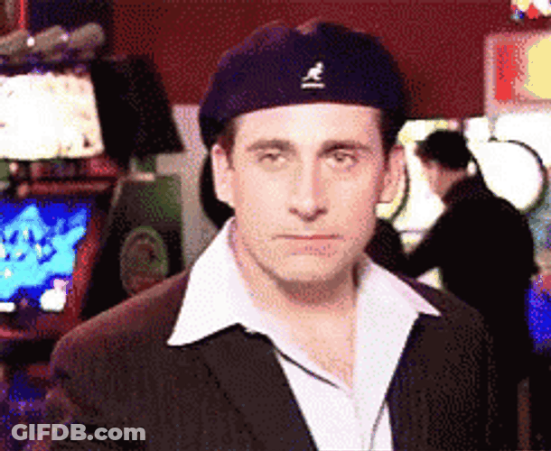 Michael Scott Hardly Winking GIF