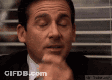 Michael Scott Making Funny Face GIF