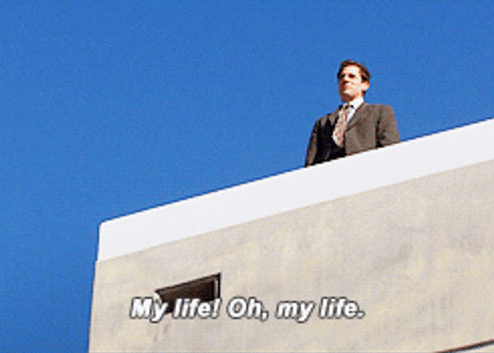 Michael Scott My Life Oh My GIF