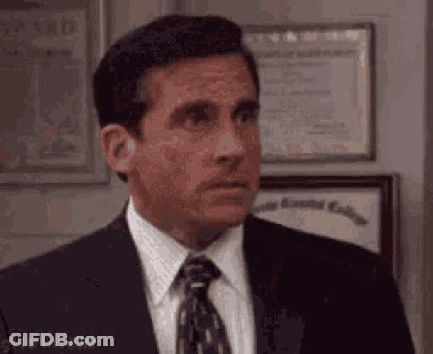 Michael Scott No GIF