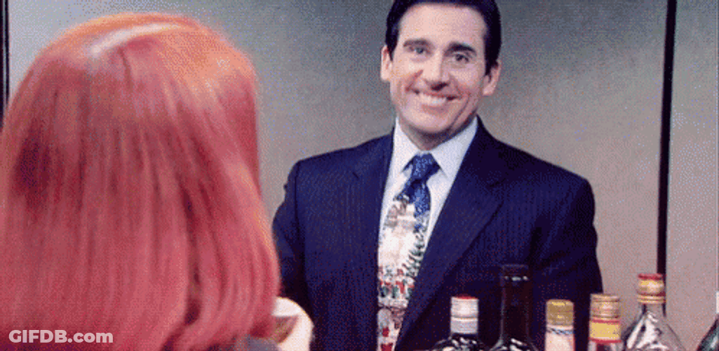 Michael Scott Pointing Gun Hand GIF