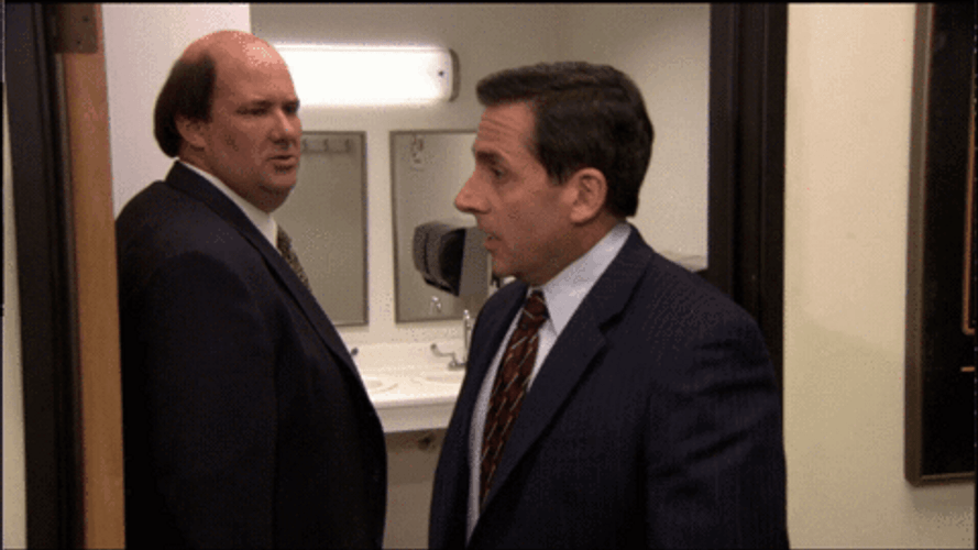Michael Scott Smelly Crazy World GIF