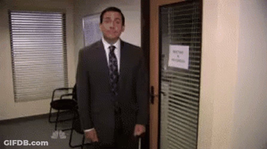 Michael Scott Taking A Bow GIF