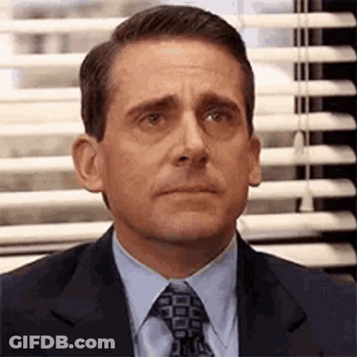 Michael Scott With Teary Eyes GIF