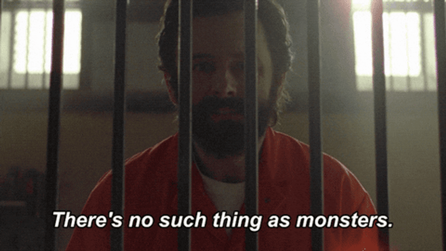 Michael Sheen Convicted In Jail GIF