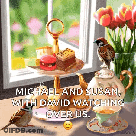 Michael Susan David Smiley Face Watching Over Us GIF