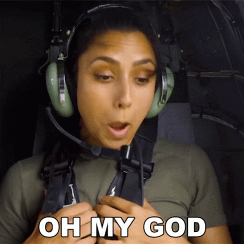 Michelle Khare Riding The Helicopter Oh My God GIF