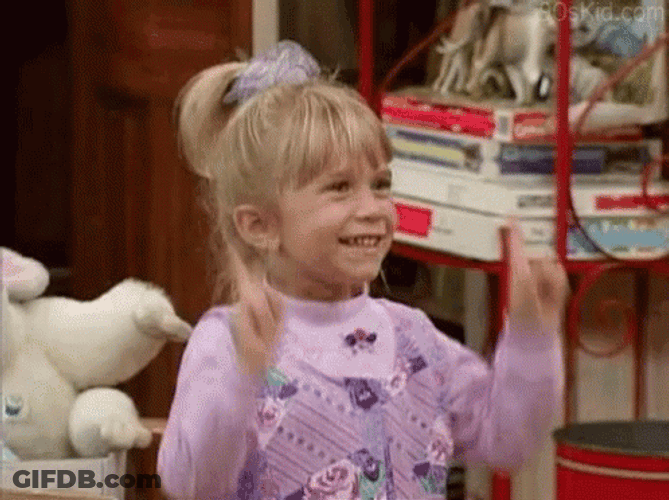Michelle Tanner Dancing Full House GIF