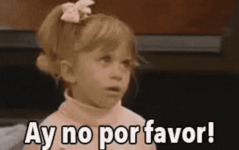 Michelle Tanner Speaking Spanish Ay No Por Favor GIF