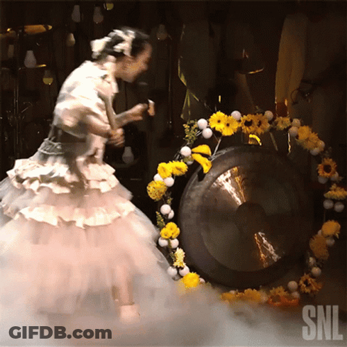 Michelle Zauner Graceful Slamming Gong GIF