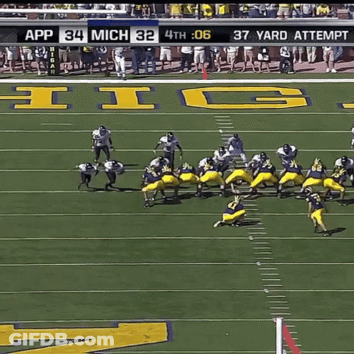 Michigan College Football GIF