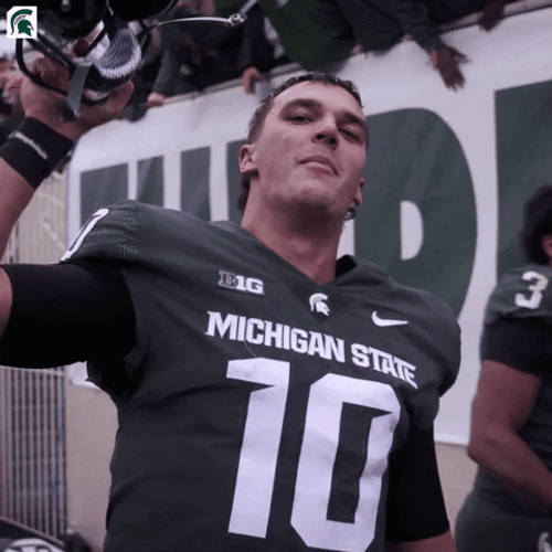 Michigan Football Mel Tucker Laughing GIF
