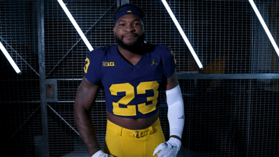 Michigan Football Michael Barrett GIF