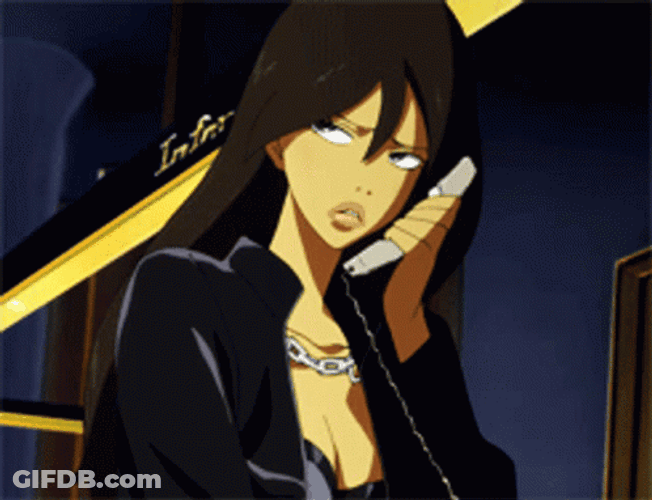 Michiko Malandro In Telephone GIF