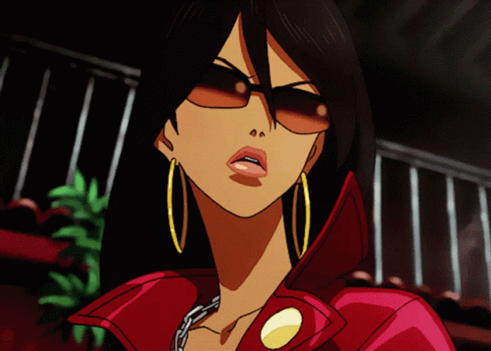 Michiko Malandro Sassy Sunglasses GIF