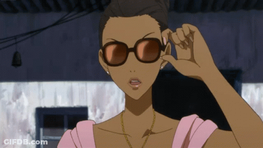 Michiko Malandro With Shades GIF