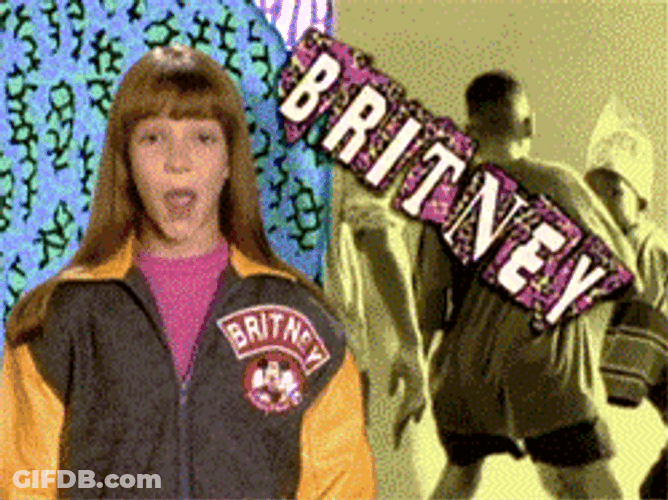 Mickey Mouse Britney Spears GIF