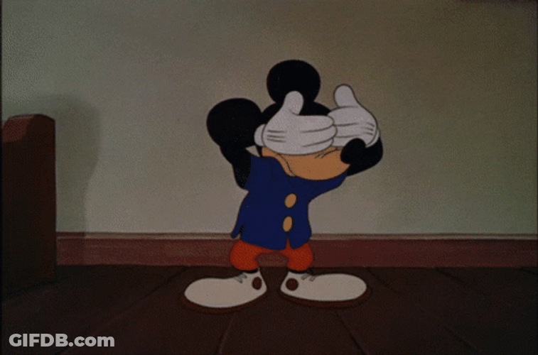 Mickey Mouse Disney Happy Birthday GIF