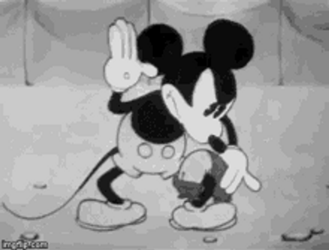 Mickey Mouse Disney Spanking Sausage GIF