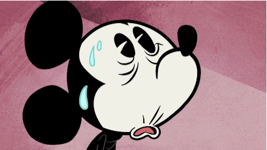 Mickey Mouse Eye Twitch GIF