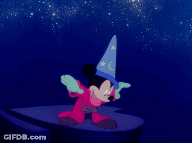 Mickey Mouse Fantasia Magic GIF