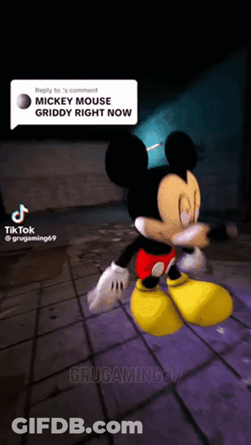 Mickey Mouse Fortnite Griddy GIF