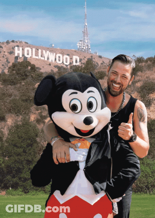 Mickey Mouse Hollywood GIF