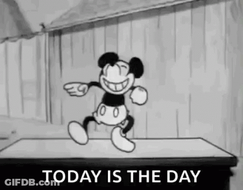Mickey Mouse Jumping GIF