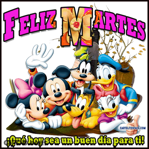 Mickey Mouse Minnie Mouse Goofy Pluto Donald Duck GIF