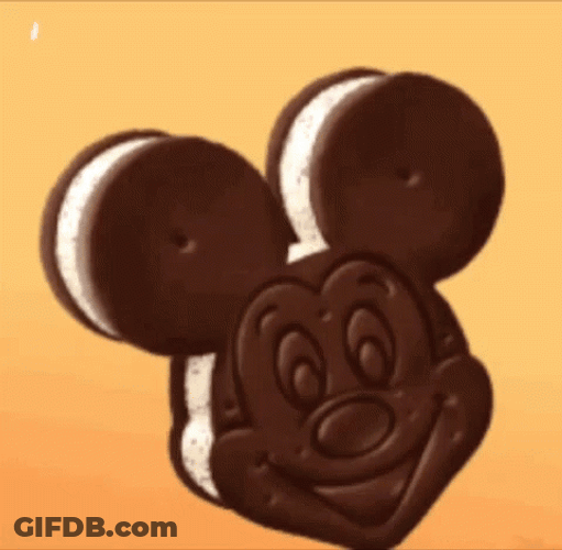 Mickey Mouse National Ice Cream Sandwich Day GIF