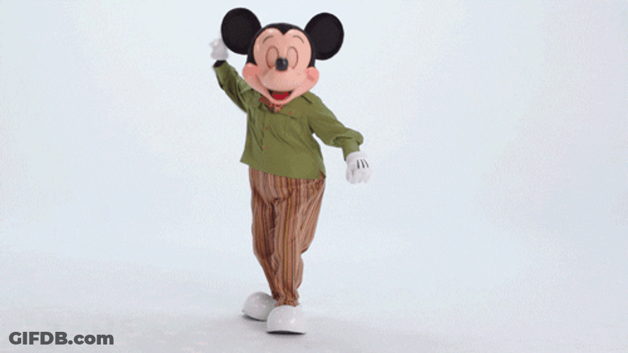 Mickey Mouse Saturday Night Fever GIF