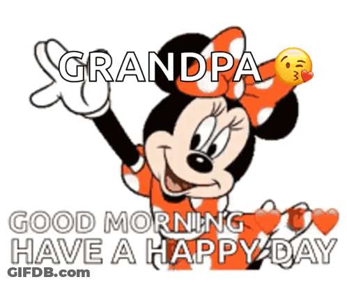 Mickey Mouse Saying Good Morning GIF