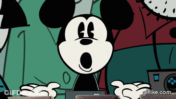 Mickey Mouse Saying Say Fellas GIF