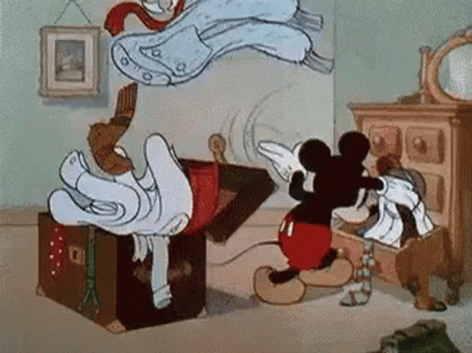 Mickey Mouse Travel GIF