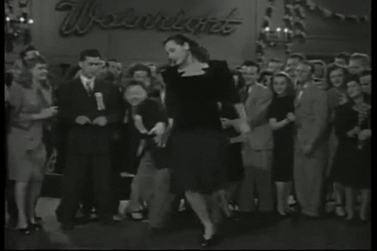 Mickey Rooney Judy Garland During 40S GIF
