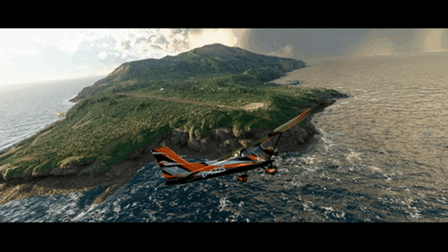 Microsoft Flight Simulator Aesthetic View GIF