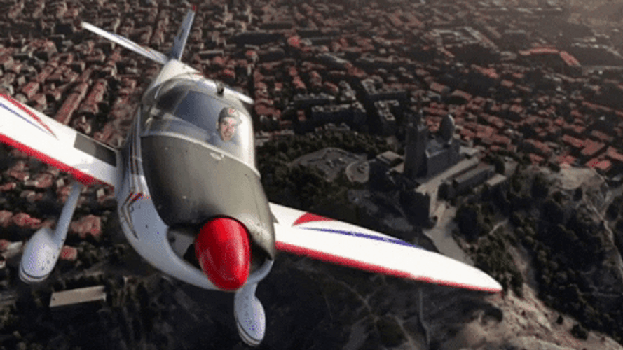 Microsoft Flight Simulator Funny Dennis GIF