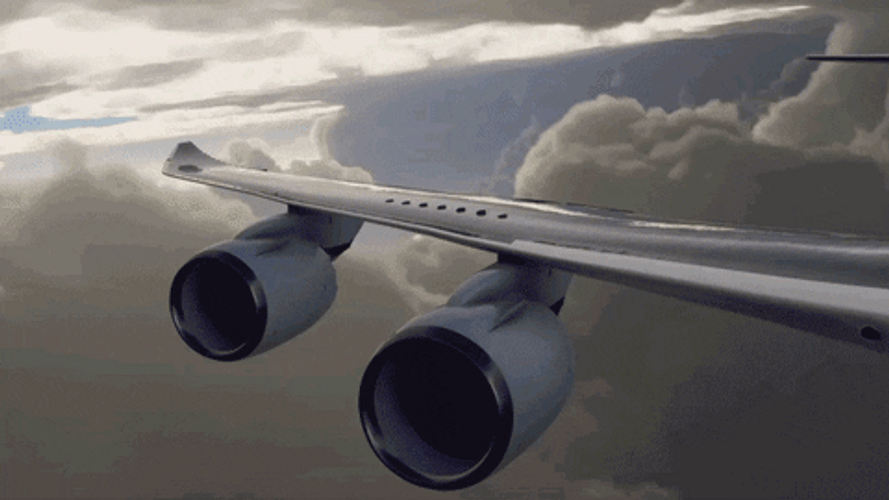 Microsoft Flight Simulator Lightning Storm GIF